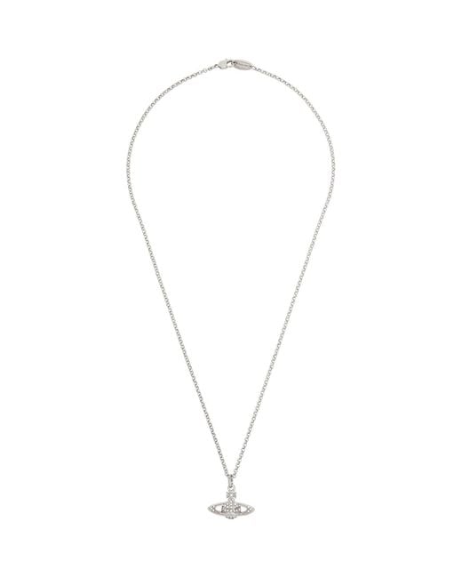 Vivienne Westwood Metallic Mini Bas Relief Pendant Necklace for men