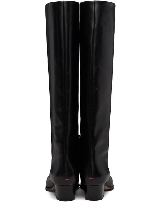Aeyde Black Medea Tall Boots