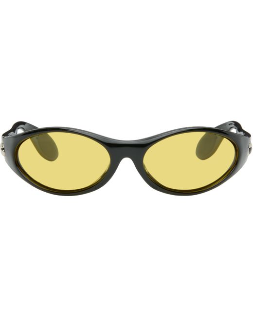 Coperni Black Cycling Sunglasses
