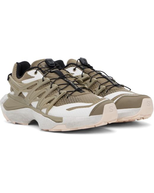 Salomon カーキ Xt Pu.Re Advanced スニーカー Black