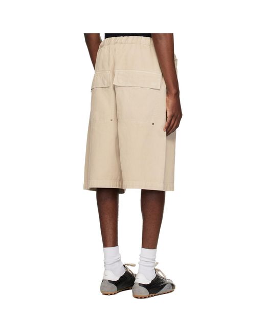 Entire studios Natural Spar Shorts for men