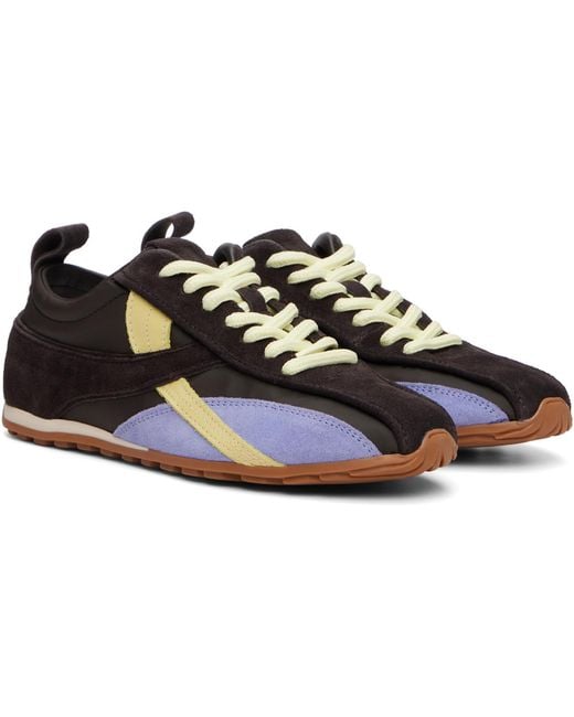 Alohas Black Tb.304 Nylon Leather Sneakers