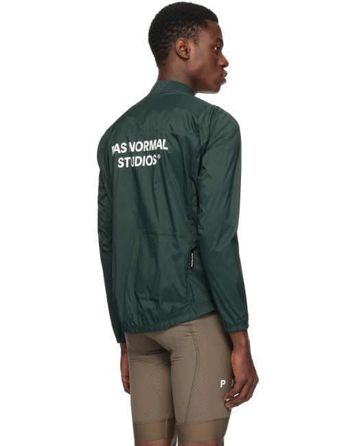 Pas Normal Studios Green Essential Jacket for men