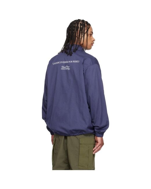 Undercover Blue Up1F4204 Jacket for men