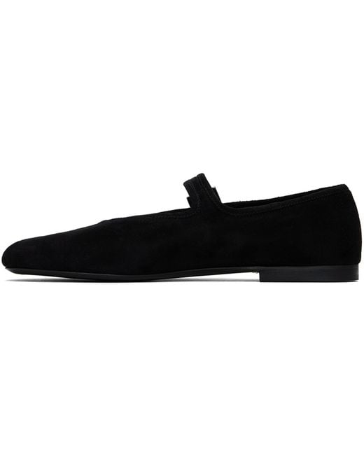 The Row Black Boheme Mj Ballerina Flats