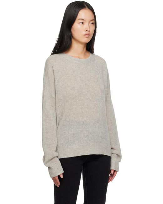 6397 Black Off-gauge Sweater