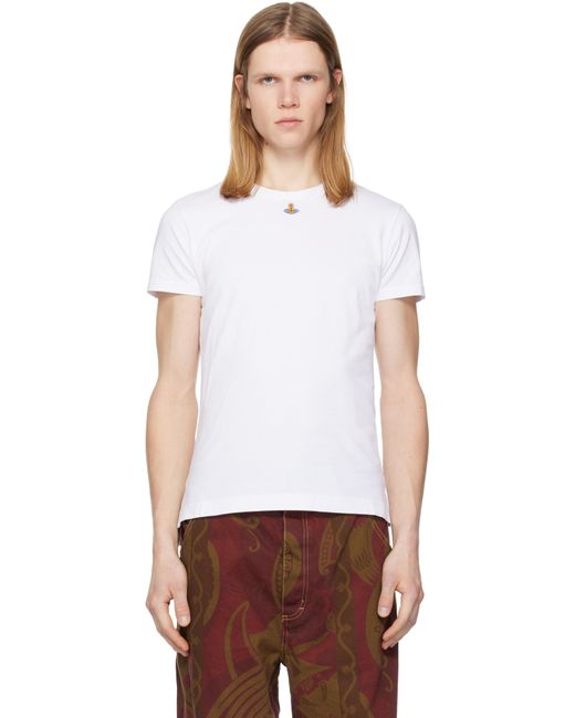 Vivienne Westwood Men's White Orb Peru T-Shirt