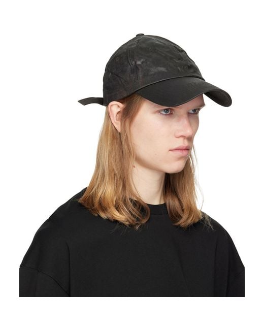 Det Blev Sent Black Waxed Cap for men