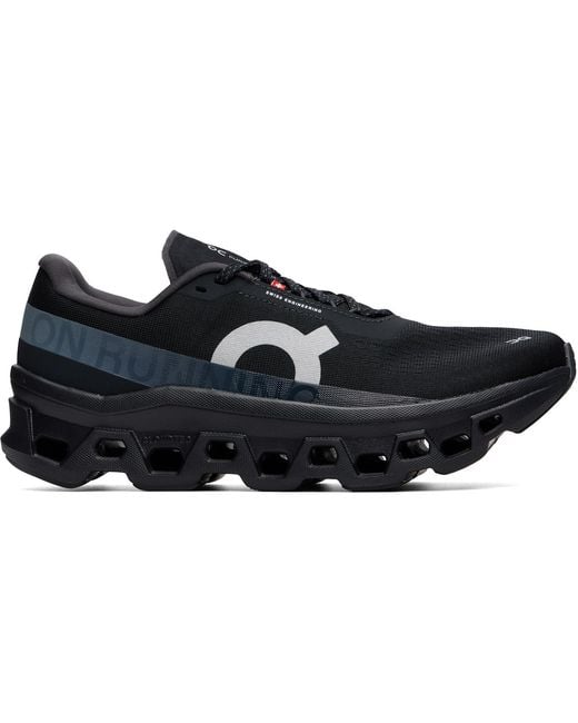 On Shoes Black Cloudmster 1 Sneakers for men