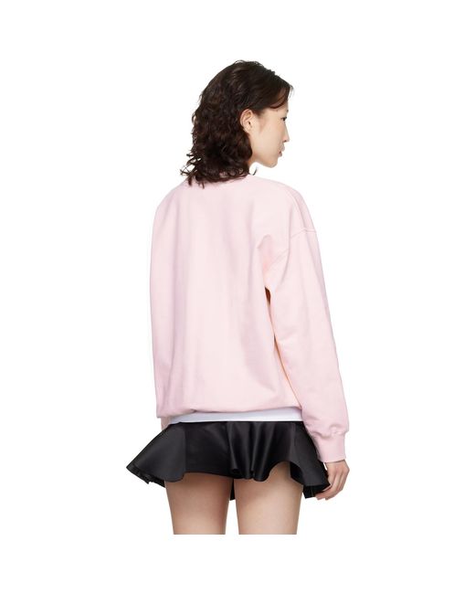 Ganni Pink Poodle Sweatshirt