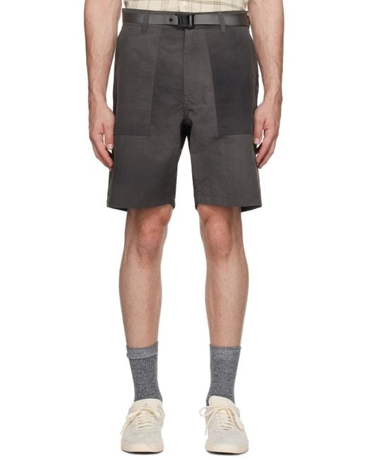 Norse Projects Black Lukas Shorts for men