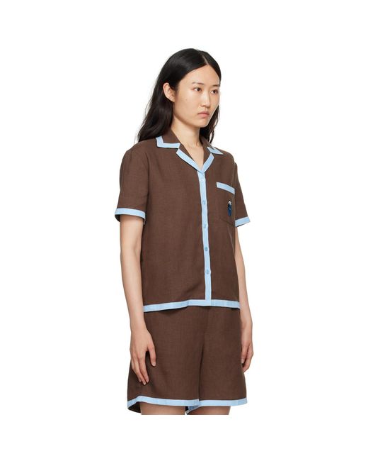 Sleeper Brown Garrick Shirt