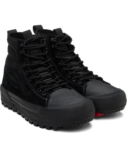 Vans Black Mte Skate High Gore-Tex Sneakers for men