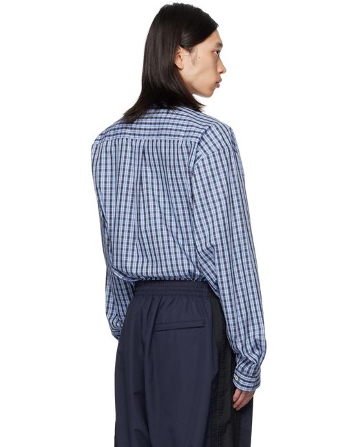 Vetements Blue Tie Shirt for men