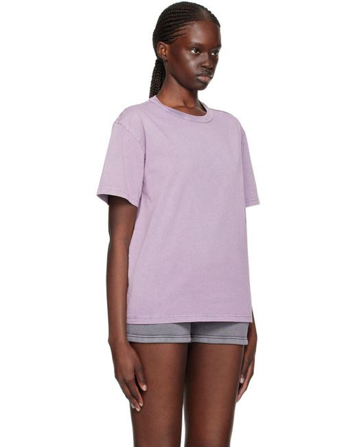Alexander wang purple t best sale shirt