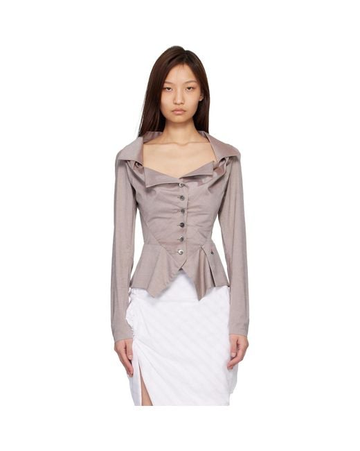 Vivienne Westwood Black Monday Blouse