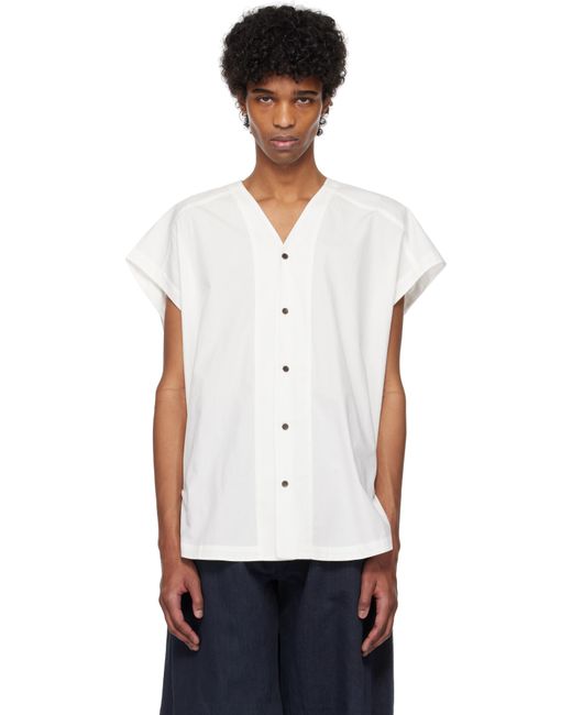 メンズ Jan Jan Van Essche ホワイト #104 シャツ White