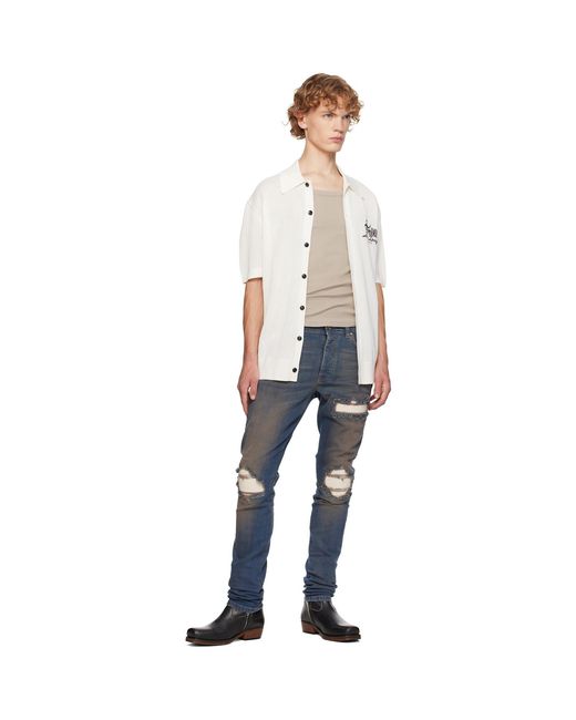 Amiri Blue Mx1 Jeans for men
