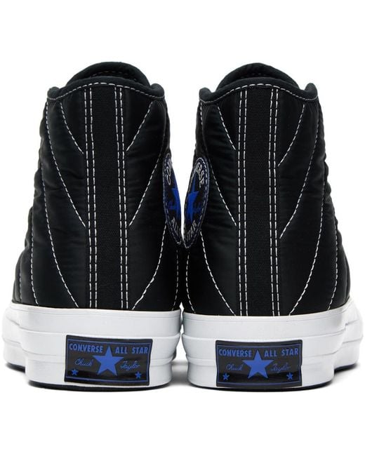 Converse Black Chuck 70 Faux Fur Sneakers for men