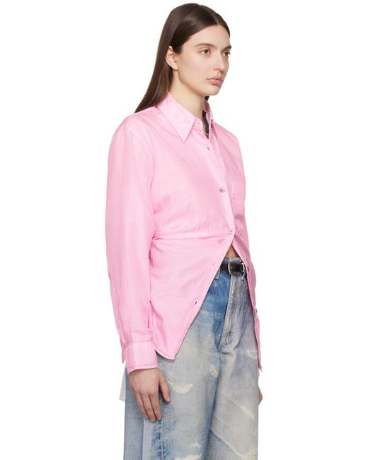 Our Legacy Pink Apron Shirt