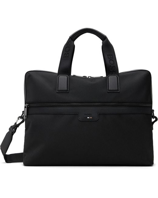 Boss Black Document Travel Briefcase for men