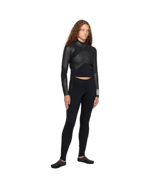 Dion Lee Blue Haydenshapes By Ssense Exclusive Black & Gray leggings