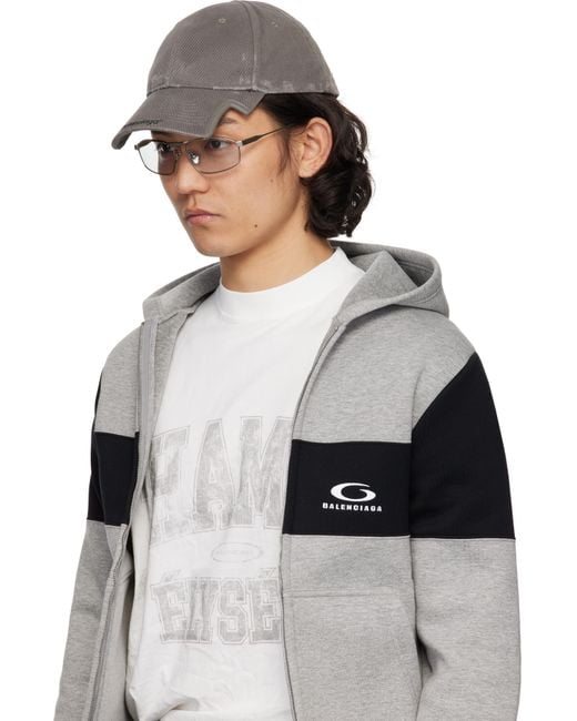 メンズ Balenciaga シルバー Tag 3.0 D-Frame サングラス