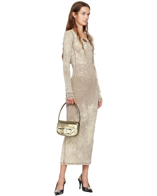 DIESEL ブロンズ 1dr バッグ Metallic