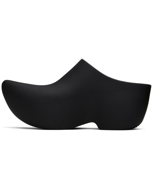 Balenciaga Black Technoclog Clogs for men