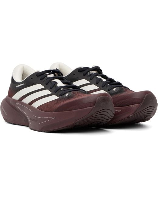 Song For The Mute Black Burgundy Adidas Originals Edition Adirun01 Supernova Rise 3 Sneakers for men