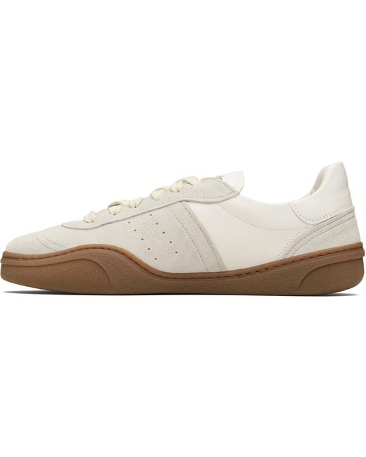 Acne Black Lace-Up Sneakers