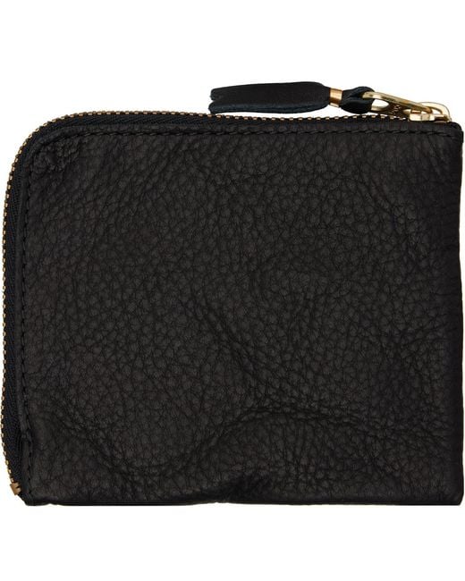 Comme des Garçons Black Washed Wallet for men