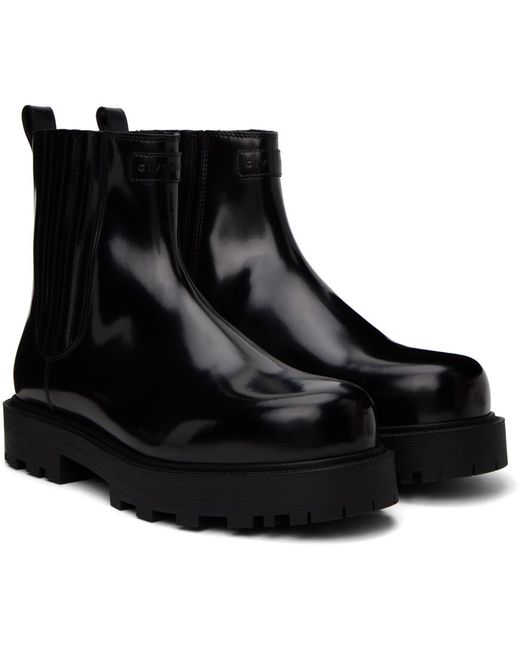 Givenchy Black Show Chelsea Boots for men