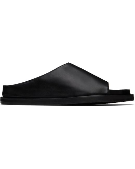 メンズ Studio Nicholson ブラック Spring サンダル Black
