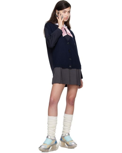 Im Sorry by Petra Collins Ssense限定 オフホワイト＆ブルー Jennyfaxエディション Bubble スニーカー Blue
