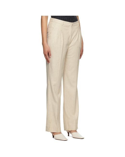 THE GARMENT Natural Taranto Trousers