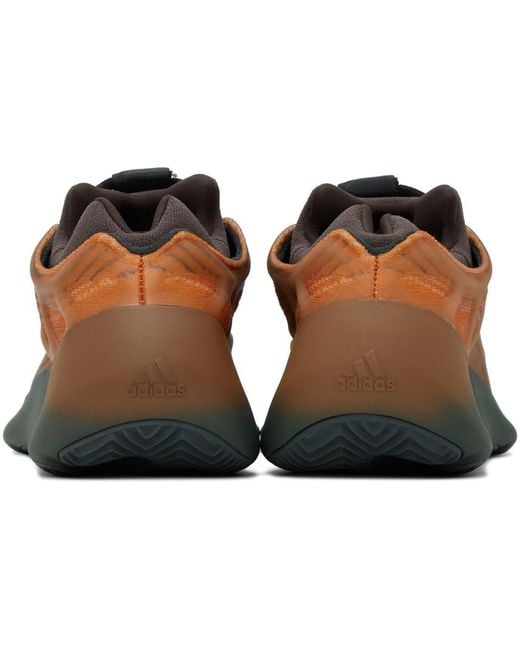Yeezy Black Orange Yzy 700 V3 Sneakers for men