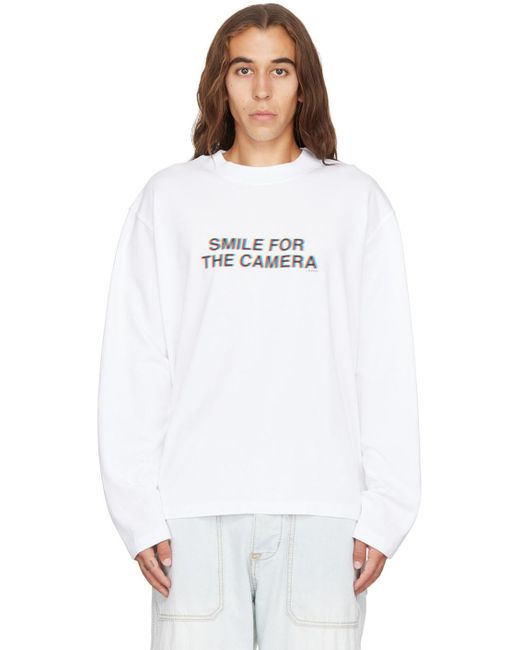 Eytys White Ssense Exclusive Compton Long Sleeve T-shirt for men