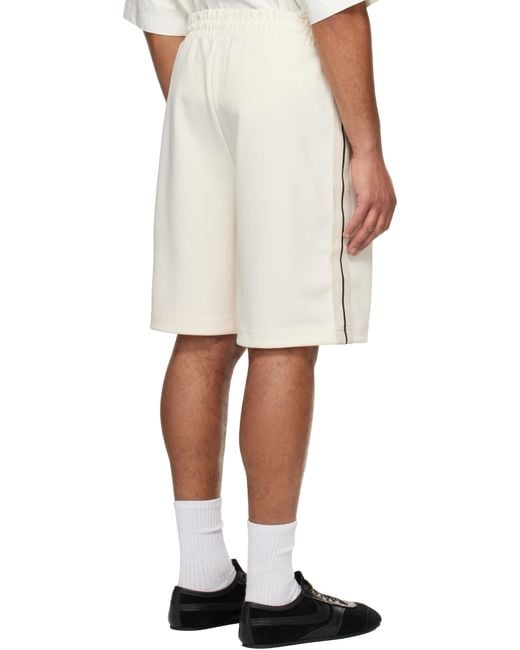 Palm Angels Off- Classic Logo Track Shorts in White for Men | Lyst