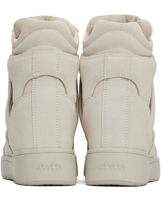 Isabel Marant Off- Im3 Sneakers in Natural | Lyst