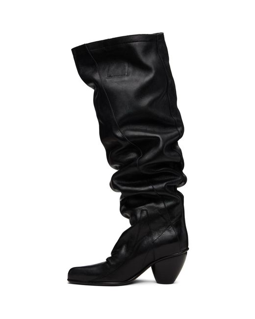 Vivienne Westwood Black River Tall Boots