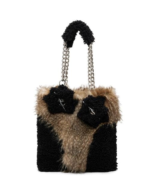 Chopova Lowena Black Fleece Tote