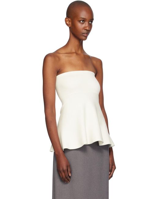 peplum bustier