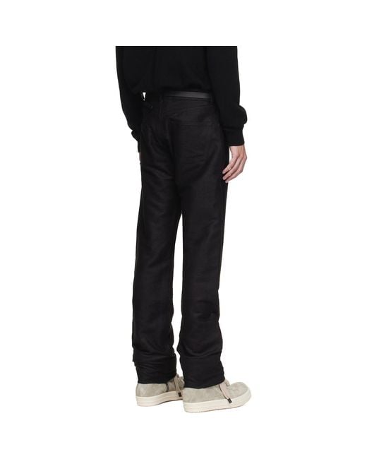 Rick Owens Black Tower Kurdt Trousers for men