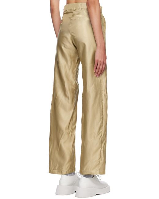 Bianca Saunders Natural Bailey Trousers