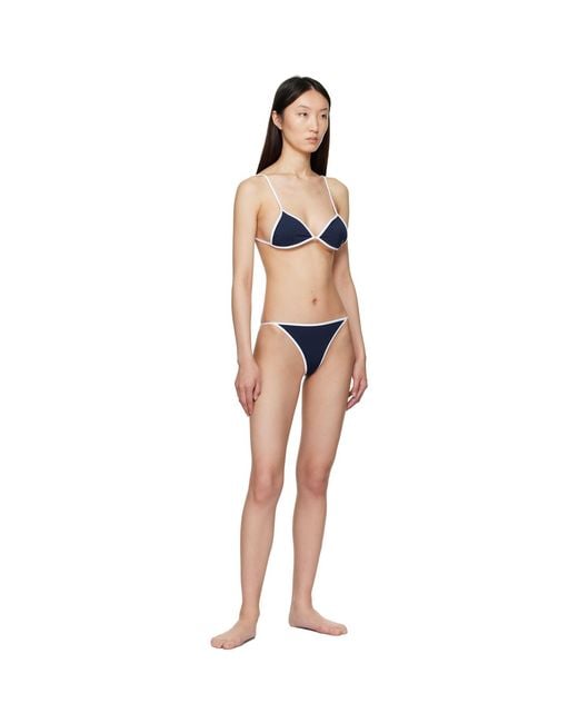 Sporty & Rich Black Kate Bikini Bottom