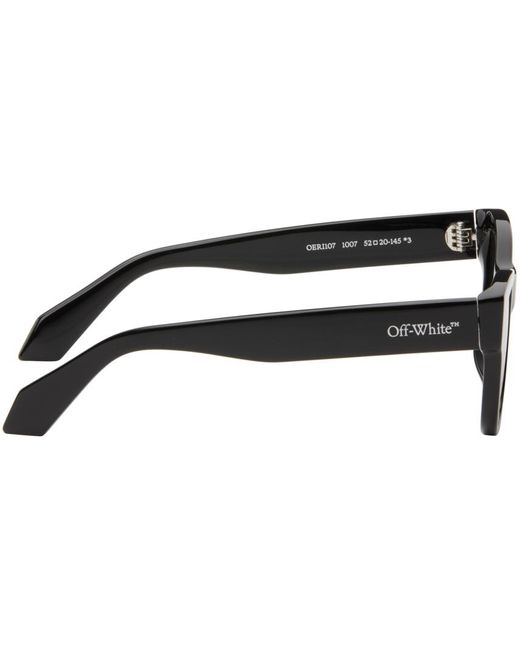 Off-White c/o Virgil Abloh Black Moab Sunglasses for men