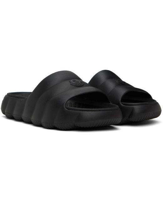 Moncler Black Lilo Slides