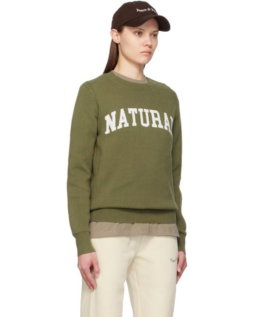 Museum of Peace & Quiet Green Khaki 'Natural' Sweater