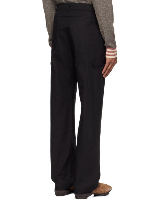 Kiko Kostadinov Zafar Cargo Pants in Black for Men | Lyst